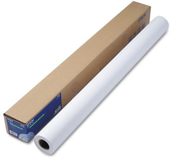 Epson® Double Weight Matte Paper,  44" x 82 ft, White