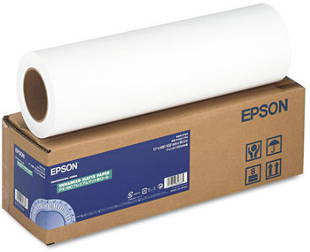 Epson® Enhanced Photo Paper Roll,  192 g, Matte, 17" x 100 ft