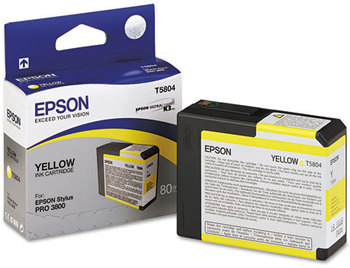 Epson® T580100 - T582000 Ink,  Yellow
