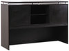 A Picture of product ALE-SE267215ES Alera® Sedina Series Hutch with Sliding Doors 72w x 15d 42.5h, Espresso
