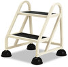 A Picture of product CRA-102019 Cramer® Stop-Step® Ladder,  21 1/2w x 20 1/4d x 23h, 2-Step, Beige