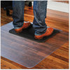 A Picture of product ESR-184612 ES Robbins® Sit or Stand Mat™ for Carpet or Hard Floors,  36 x 53 with Lip, Clear/Black