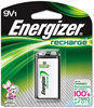A Picture of product EVE-NH22NBP Energizer® NiMH Rechargeable Batteries,  9V