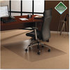 A Picture of product FLR-118923ER Floortex® Cleartex® Ultimat® Polycarbonate Chair Mat for Low/Medium Pile Carpets. 35 X 47 in. Clear.