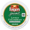 A Picture of product GMT-0570 Folgers® Gourmet Selections™ Lively Colombian Coffee K-Cups®,  Decaf, 24/Box