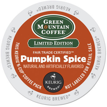 Green Mountain Coffee Roasters® Fair Trade Certified™ Pumpkin Spice Coffee K-Cups®,  24/Box
