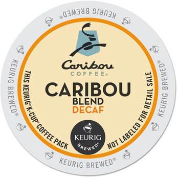 Caribou Coffee® Caribou Blend Decaf Coffee K-Cups®,  96/Carton