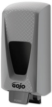 GOJO® PRO™  TDX™ 5000 Push-Style Dispenser for GOJO® Hand Cleaner or Soap. 5000 mL. 7.63 X 9.56 X 21.19 in. Black.