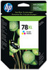 A Picture of product HEW-C6578AN HP C6578AN, C6578DN Ink,  (C6578AN) High Yield Tri-Color Original Ink Cartridge