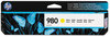 A Picture of product HEW-D8J09A HP D8J07A-D8J10AG Ink,  (D8J09A) Yellow Original Ink Cartridge