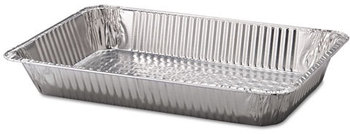 Handi-foil Steam Table Aluminum Pan Half-Size 2 9/16 Deep 100/Carton