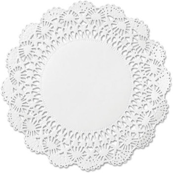 Hoffmaster® Cambridge Lace Embossed Round Paper Doilies. 12 in. White. 1000/Carton.