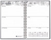 A Picture of product HOD-27502 House of Doolittle™ 100% Recycled Academic Weekly/Monthly Appointment Planner 8 x 5, Black Cover, 13-Month (Aug to Aug): 2024 2025