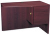 A Picture of product HON-105817RNN HON® 10500 Series™ Curved Return Right, 42" x 18" to 24" 29.5", Mahogany