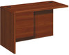 A Picture of product HON-10716LCO HON® 10700 Series™ "L" Workstation Return with Three-Quarter Height Pedestal on Left 3/4 48w x 24d 29.5h, Cognac