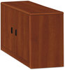 A Picture of product HON-107291CO HON® 10700 Series™ Locking Storage Cabinet 36w x 20d 29.5h, Cognac