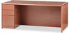 A Picture of product HON-10788LNN HON® 10700 Series™ Single Pedestal Desk with Full-Height on Left 72" x 36" 29.5", Mahogany