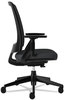 A Picture of product HON-2281VA10T HON® Lota® Series Mesh Mid-Back Work Chair,  Black Fabric, Black Base