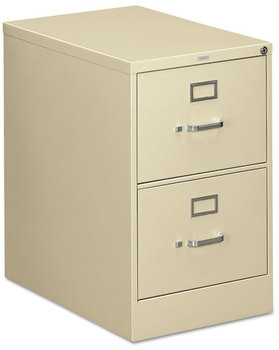 HON® 310 Series Vertical File 2 Legal-Size Drawers, Putty, 18.25" x 26.5" 29"