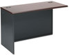 A Picture of product HON-38946LNS HON® 38000 Series™ Return Shell Left, 60w x 24d 29.5h, Mahogany/Charcoal