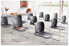 A Picture of product HON-4041RE HON® Olson Stacker® High Density Chair,  Regatta, 4/Carton