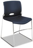 A Picture of product HON-4041RE HON® Olson Stacker® High Density Chair,  Regatta, 4/Carton