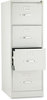 A Picture of product HON-514CPQ HON® 510 Series Vertical File 4 Legal-Size Drawers, Light Gray, 18.25" x 25" 52"