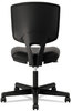 A Picture of product HON-5703SB11T HON® Volt® Series Leather Task Chair with Synchro-Tilt Supports Up to 250 lb, 18" 22.25" Seat Height, Black