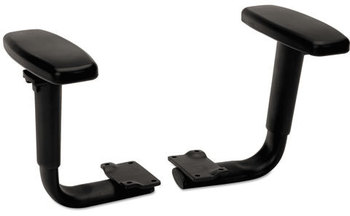 HON® Optional Height-Adjustable T-Arms for Volt™ Series Chairs Task Black, 2/Set