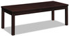 A Picture of product HON-80191NN HON® Laminate Occasional Tables Table, Rectangular, 48w x 20d 16h, Mahogany