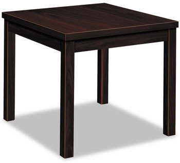 HON® Laminate Occasional Tables Table, Rectangular, 24w x 20d 20h, Mahogany
