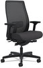 A Picture of product HON-LWIM2ACU10 HON® Endorse® Mesh Mid-Back Work Chair Supports Up to 300 lb, 17.5" 21.75" Seat Height, Black