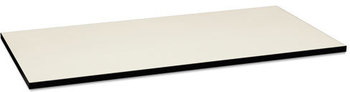 HON® Huddle Series Multipurpose Rectangular Top Without Grommets 60w x 30d, Silver Mesh/Black
