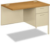 A Picture of product HON-P3235RCL HON® Metro Classic Series "L" Workstation Return Right, 42w x 24d 29.5h, Harvest/Putty