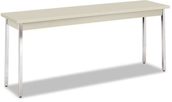 HON® Utility Table Rectangular, 72w x 18d 29h, Light Gray