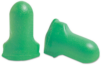 Howard Leight® by Honeywell Max Lite® Single-Use NRR 30 Cordless Earplugs. Green. 200 pairs.