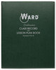 A Picture of product HUB-91018 Ward® Combination Record and Plan Book,  9-10 Weeks, 8 Periods/Day, 11 x 8-1/2