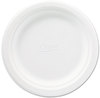 A Picture of product HUH-21226 Chinet® Classic Paper Dinnerware,  6 3/4 Inches, White, Round, 125/Pack