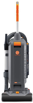 Hoover® Commercial HushTone™ Vacuum Cleaner with Intellibelt,  13", Orange/Gray
