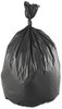 A Picture of product IBS-SLW3858SHK Inteplast Group Low-Density Commercial Can Liners. 60 gal. 1.4 mil. 38 X 58 in. Black. 20 bags/roll, 5 rolls/case.