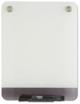 Iceberg Clarity Glass Dry Erase Personal Boards,  Ultra-White Backing, 9 x 12