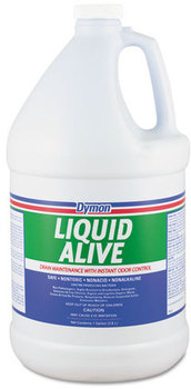 Dymon® LIQUID ALIVE® Enzyme Producing Bacteria,  1gal, Bottle, 4/Carton