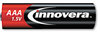 A Picture of product IVR-11108 Innovera® Alkaline Batteries,  AAA, 8 Batteries/Pack