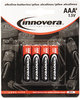 A Picture of product IVR-11108 Innovera® Alkaline Batteries,  AAA, 8 Batteries/Pack