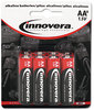 A Picture of product IVR-11108 Innovera® Alkaline Batteries,  AAA, 8 Batteries/Pack