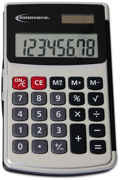 Innovera® Handheld Calculator,  8-Digit LCD