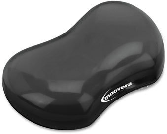 Innovera® Softskin Wrist Support Gel Mouse Rest, 4.8 x 3, Black
