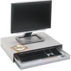A Picture of product IVR-53001 Innovera® Standard Desktop Keyboard Drawer 22w x 15.59d 3.54h, Light Gray