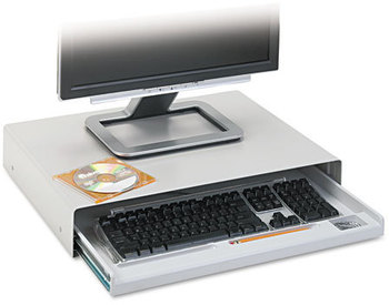 Innovera® Standard Desktop Keyboard Drawer 22w x 15.59d 3.54h, Light Gray