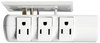 A Picture of product IVR-71651 Innovera® Six-Outlet Wall Mount Surge Protector 6 AC Outlets, 2,160 J, White